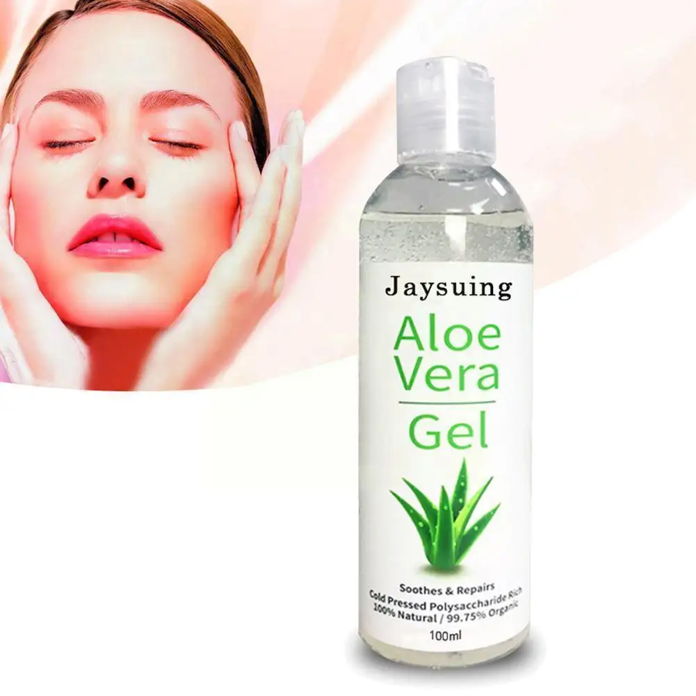 

Pure Natural Aloe Gel Cream Deep Moisturizing Repair Sun ​Anti-wrinkle Lotion Shrink Skin Spray Essence After Pores Anti-ag E1Z7