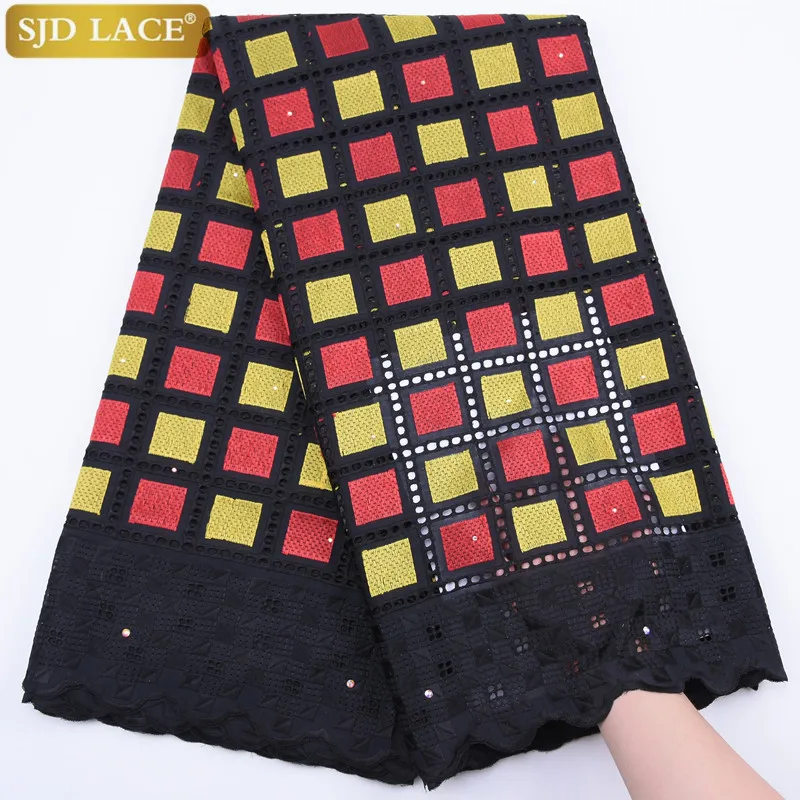 Африканская кружевная ткань высокого качества швейцарская вуаль с вышивкой