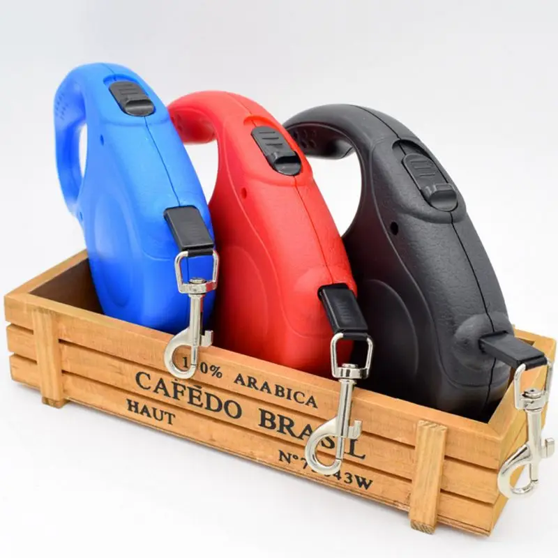 Автоматический телескопический поводок для собак выдвижной гибкий Тяговый