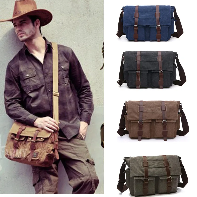 

Холщовые кожаные мужские сумки-мессенджеры I AM LEGEND Will Smith, большая сумка через плечо, мужской портфель для ноутбука, дорожная сумка