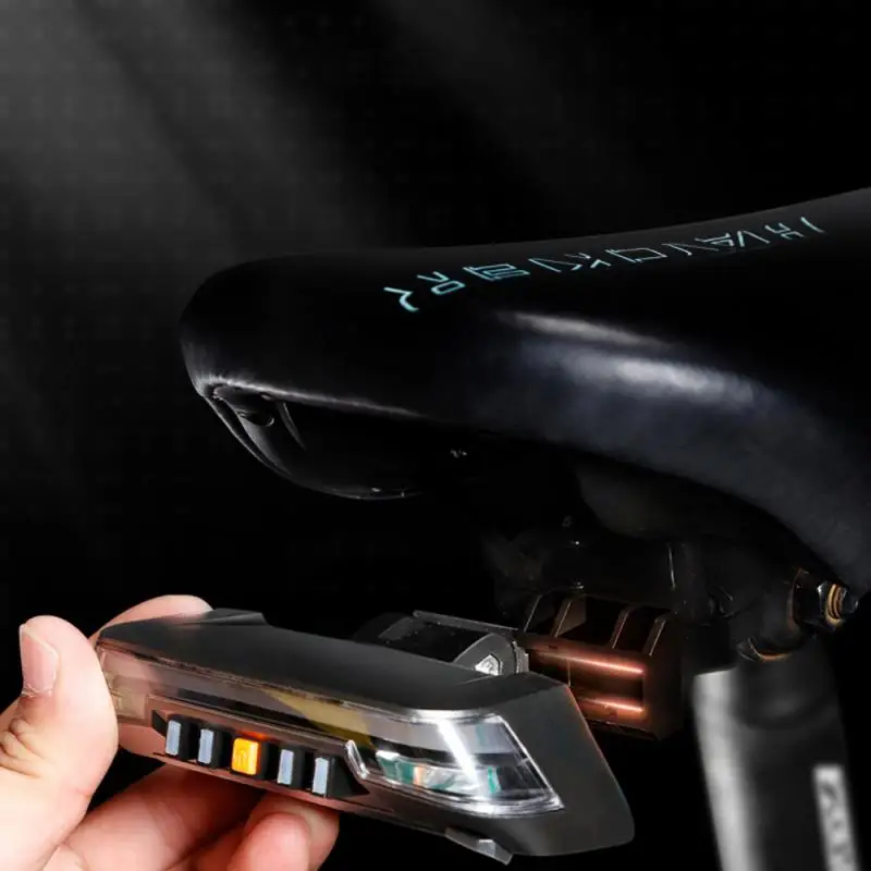 

Light-induced taillights for bicycles 3 controller wireless remote control taillight 2000mah IPX6 Intelligent steering taillight