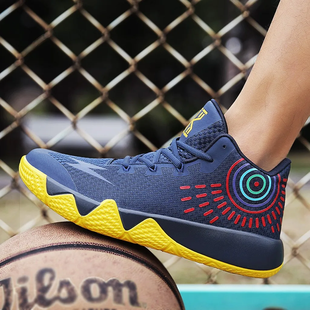 Новая Баскетбольная обувь для мужчин и женщин мужские высокие спортивные