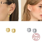 Автоклав 925 пробы серебряные серьги в виде колец, для Для женщин преувеличенный серьги золотые серьги, хорошее ювелирное изделие, модные серьги в форме 2020 W4