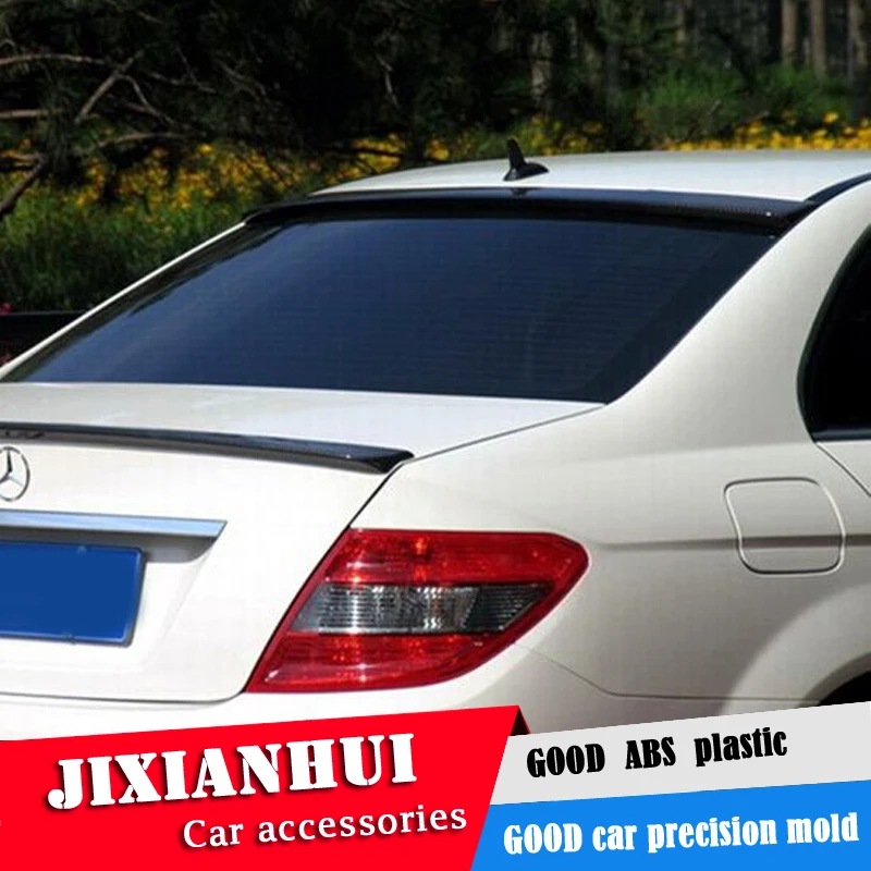 Спойлер на крышу W204 из углеродного волокна 2008-2014 C-Class спойлер для Mercedes-Benz C180 C260 |