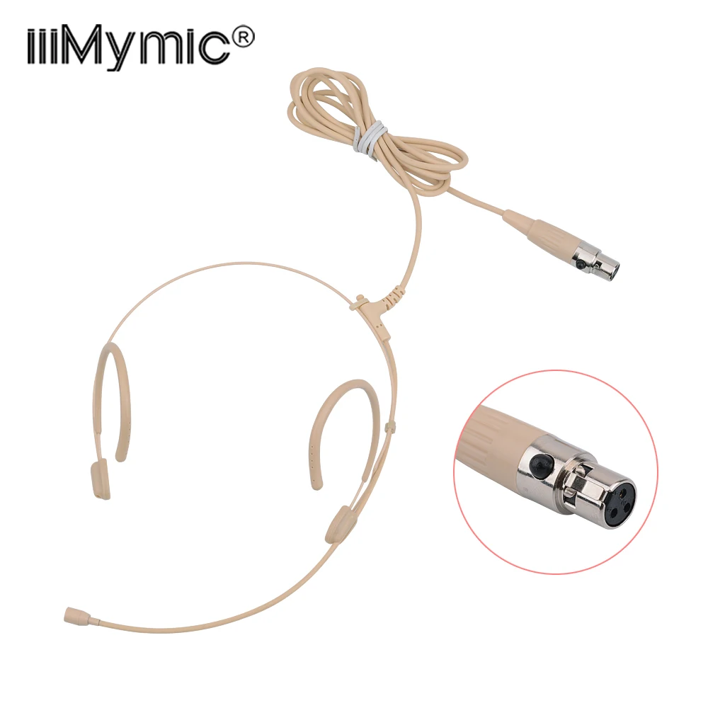 3 контактный Микрофон XLR TA3F с ушным крючком для конденсаторного микрофона AKG Samson