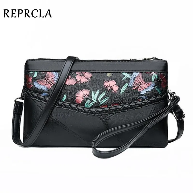 Женская сумка через плечо из мягкой кожи модный Дамский клатч Кроссбоди