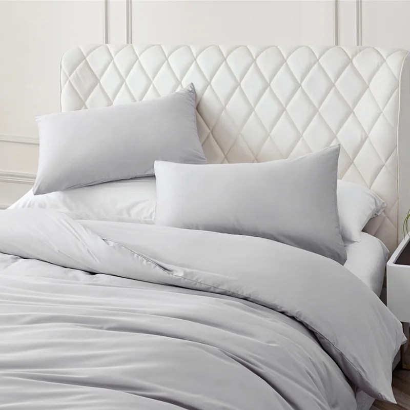 

Soft Duvet Cover Bedding Sets Coral Bed Set Queen Size Bed Clothes Single Bed Double Bed Set Pillowcases 100% Cotton Yellow Grey