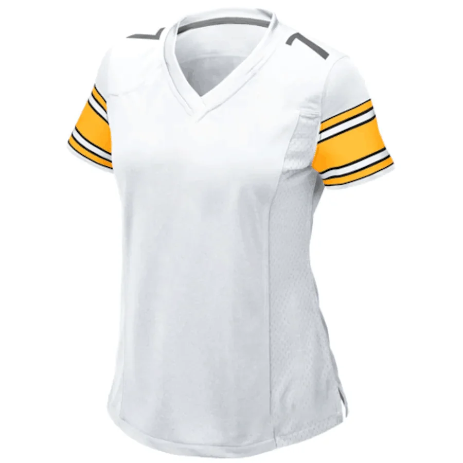 

New 2021 Women's Steelers Fans Rugby Jerseys Sports Fans Wear James Conner American Football Pittsburgh Jersey Stitched T-Shirts