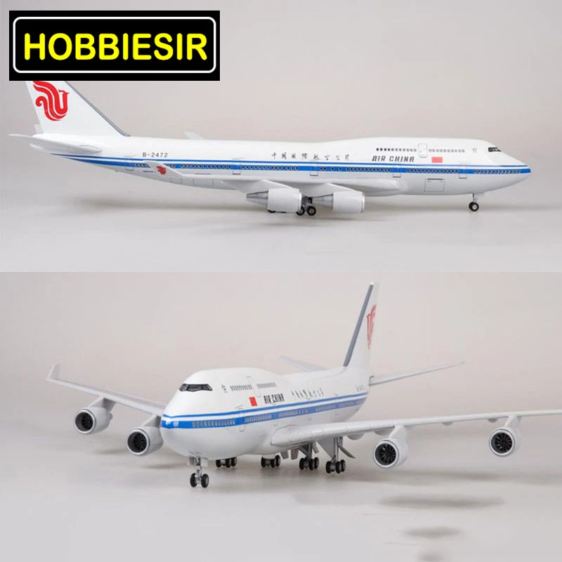 47 см 1/150 масштаб самолета Boeing B747 Air China Southern Airlines AIR way модель игрушки W светильник и
