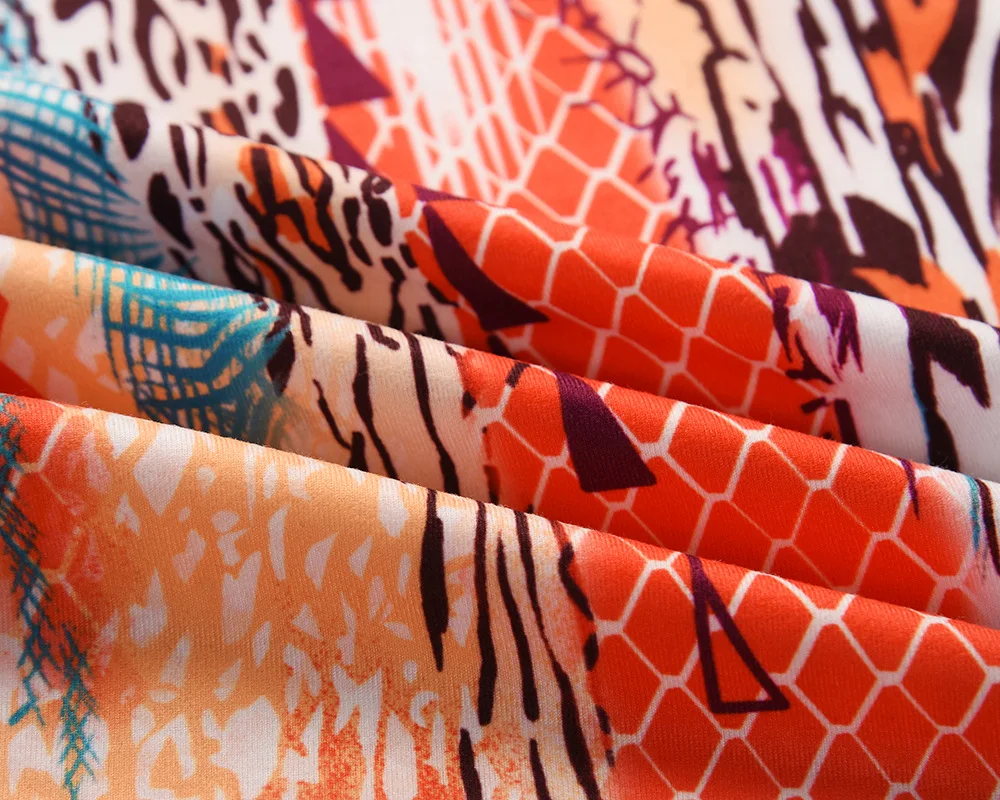 

In spring and summer of 2021, the new women's fashion V-neck sling printed long skirt beach dress beach dress