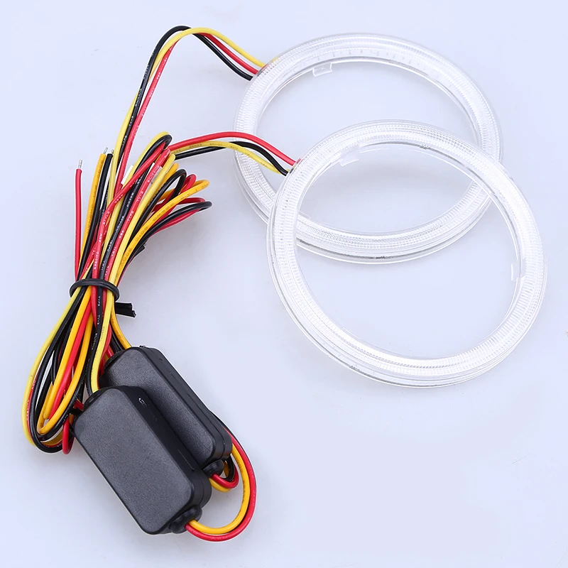 Автомобильные противотуманные фары POSSBAY 2x80 мм водонепроницаемые COB угол обзора