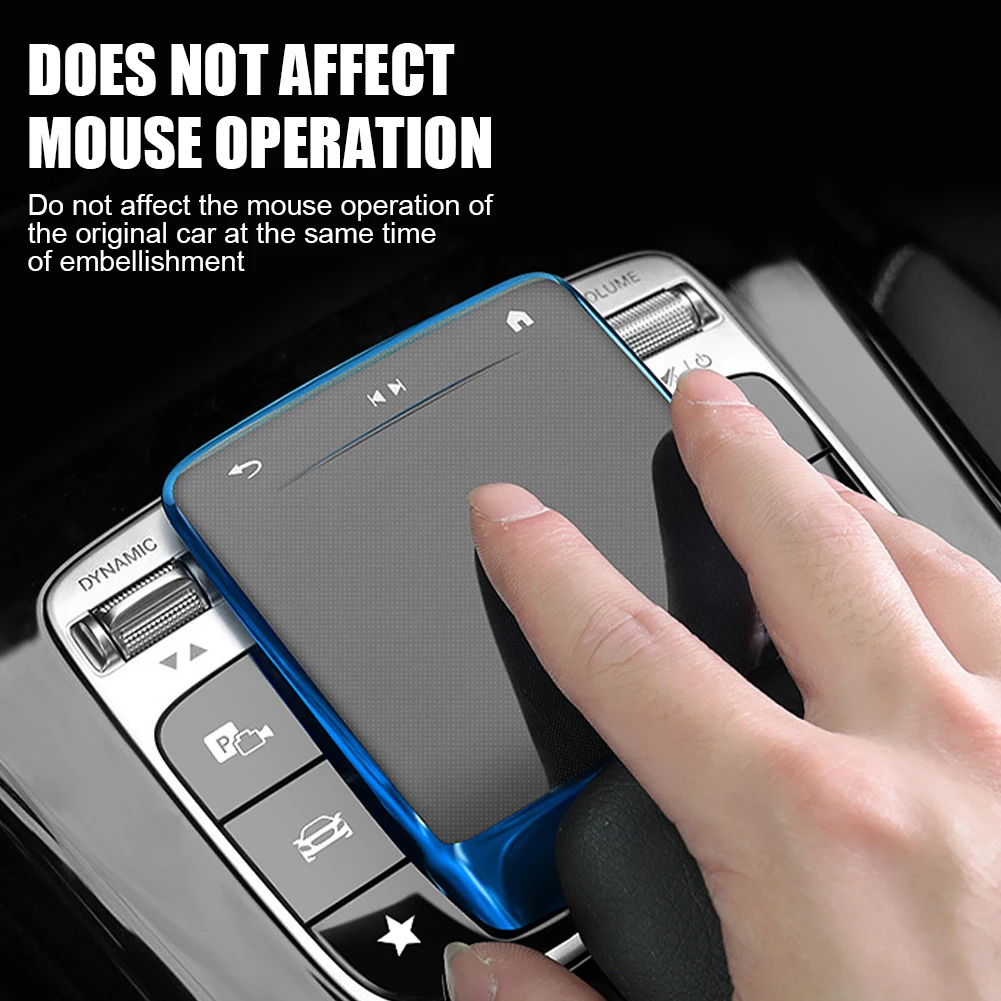 

For Mercedes Benz A B CLA GLE GLS GLB GLA Class W177 W247 C118 W167 X167 X247 H247 Car Center Console Mouse TPU Protector Cover