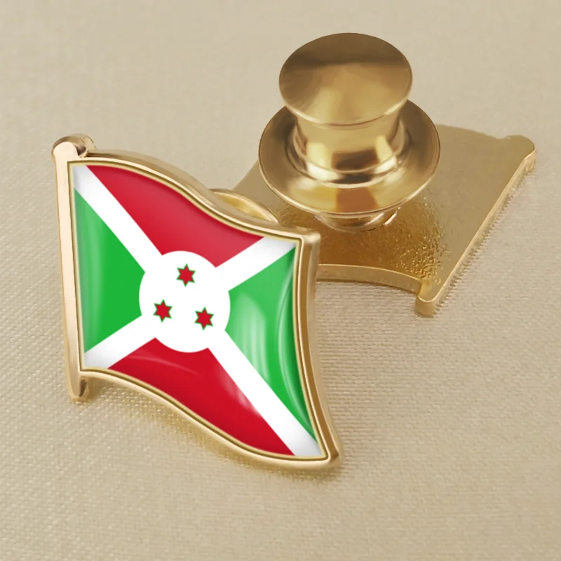 Герб Бурунди бурундийцев карта национальный флаг эмблема брошь значки нагрудные