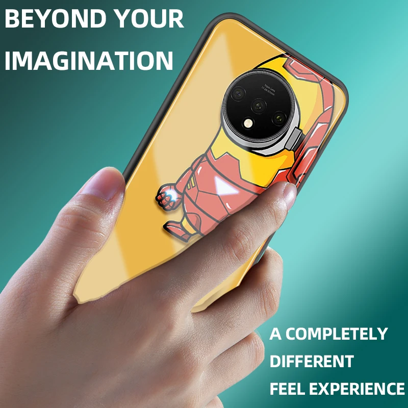 Защитный чехол для oneplus 7T super hero инновационный персональный простой 1 + Мобильный