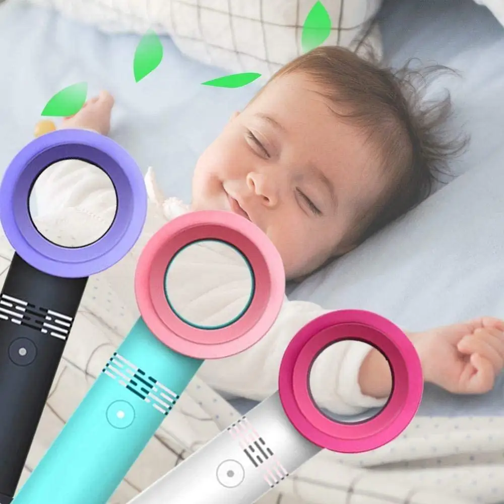 Портативный мини вентилятор USB Перезаряжаемый Ручной охлаждающий электрический