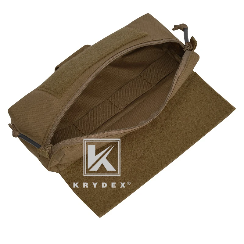 Тактическая поясная мини-сумка KRYDEX для хранения тарелок JPC CPC LBT D3CR MK3 MK4 нагрудная