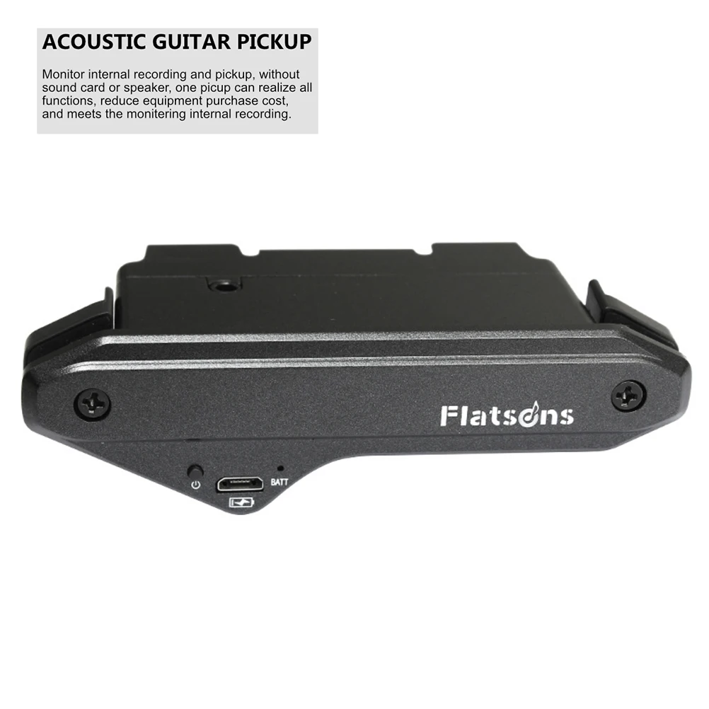 1 комплект звукоснимателя для акустической гитары не открывающийся внутренний