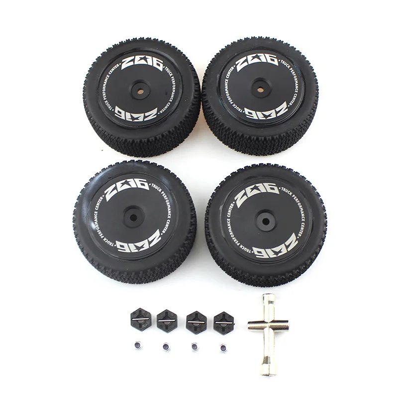 Для WLtoys 144001 1/14 Металл RC автозапчасти передние шины задние шестигранные