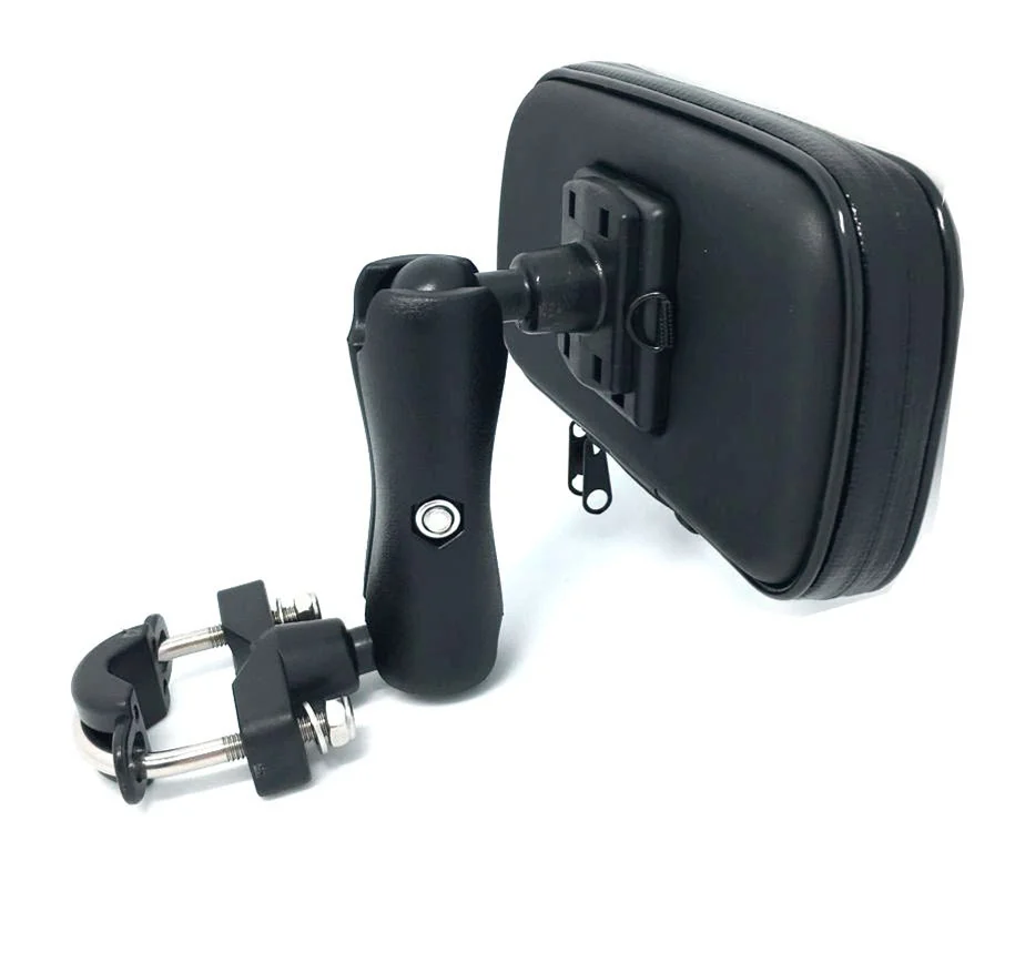 

Mount Mobile Phone Holder Stand Motorcycle Bicycle Bike Scooter Handlebar Holder Waterproof Zipper Case Support Telephone Moto