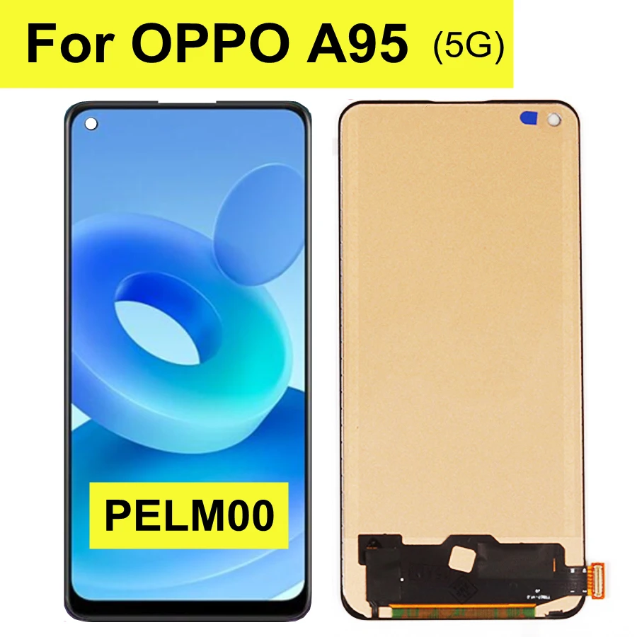 6.4" TFT A95 5g Screen For Oppo A95 5G PELM00 LCD Display Touch Screen Digitizer Assembly for OPPO A95 5G LCD