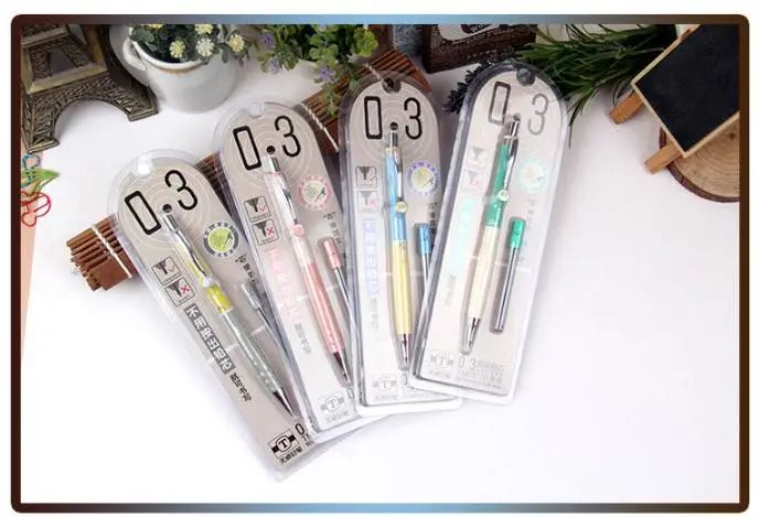1 шт. креативный конфетный цветной автоматический карандаш 0 3 мм Kawaii пишущий для