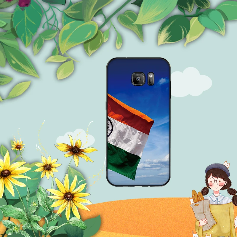Ретро Индия Мягкий силиконовый чехол для телефона Samsung Galaxy S6 S8 край S7 S9 плюс S10 S10E
