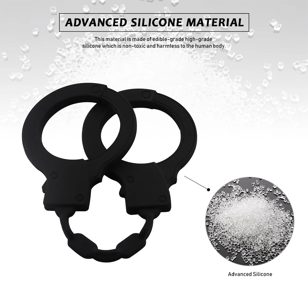 Силиконовые наручники EXVOID секс игрушки для пар бондаж эротические аксессуары