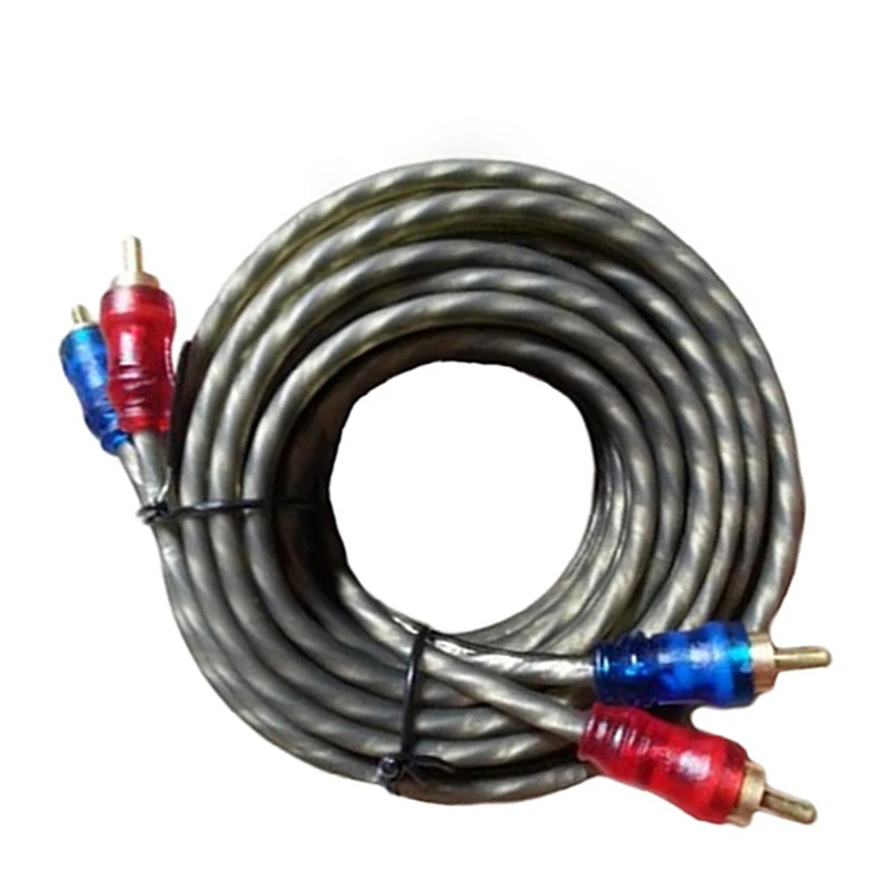 Автомобильный усилитель витая пара аудиокабеля 5 м аудио кабель высокой четкости