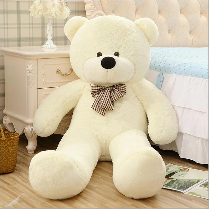 

Kawaii 120cm White Teddy Bear Plush Toy Stuffed Animal Bear Toy Soft Plush Doll Children Birthday Toys Valentine's Day Gift