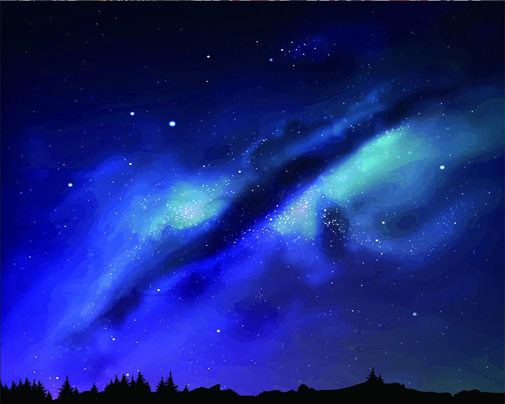 

Custom Made Window 3d Curtain Beautiful Blue Space HD Digital Print 3d Beautiful Landscape Blackout Curtains