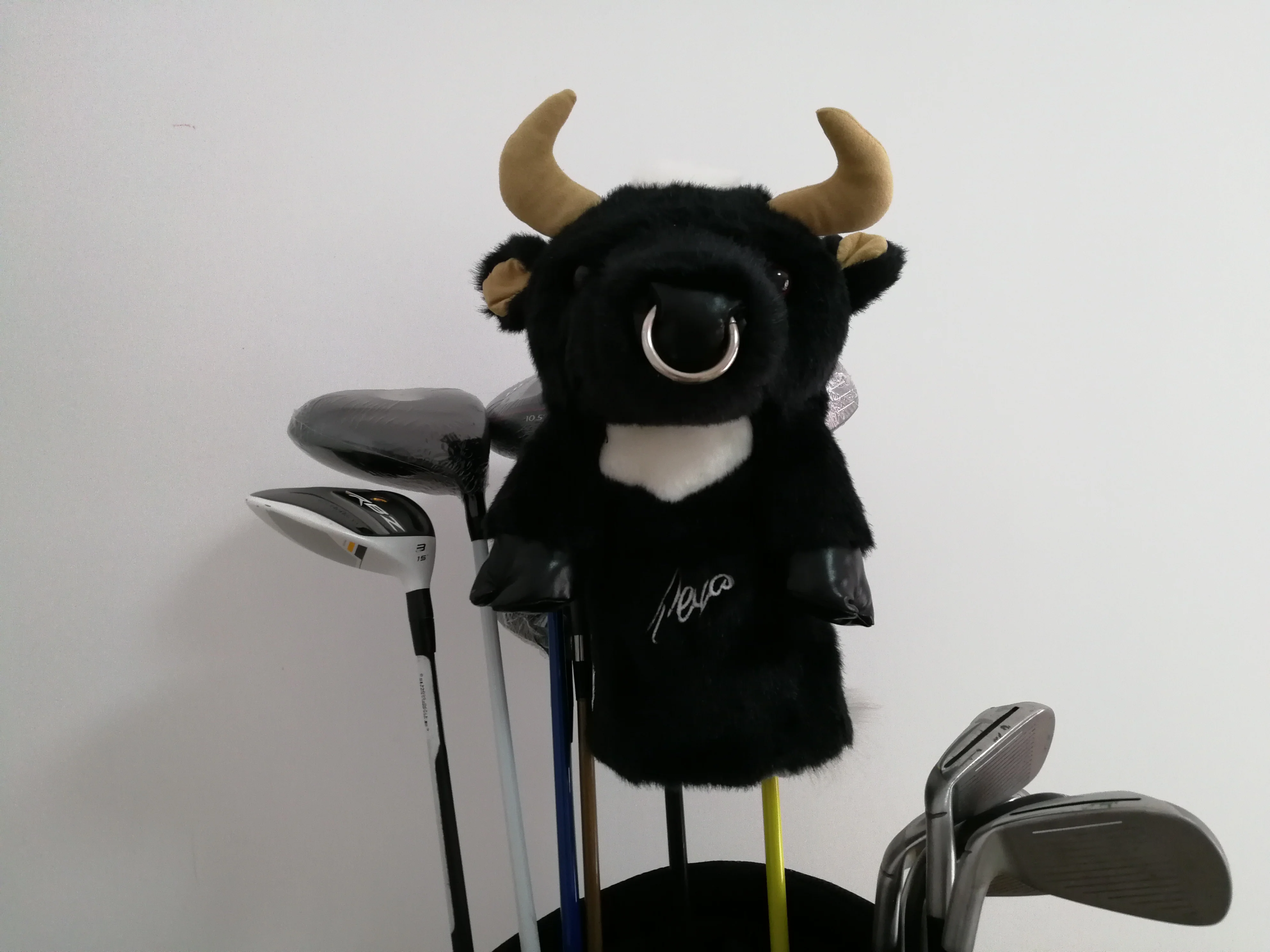 Чехол для головы гольфа с мультяшным животным 460cc забавный утолщенный плюшевый