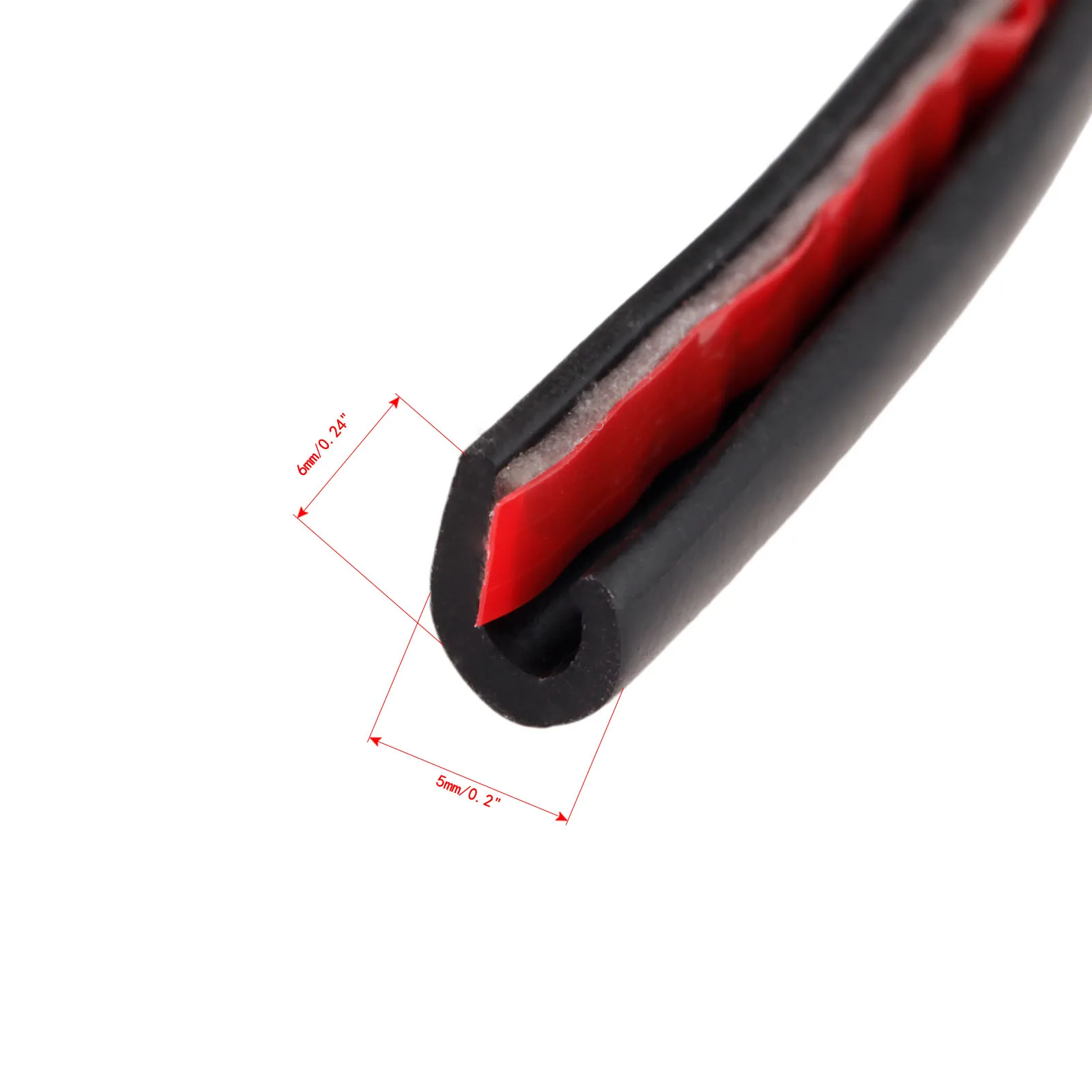 Защитные полоски для автомобильных дверей 5 метров резиновые края дверные