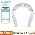 Оригинальный массажер для шеи Jeeback G2 TENS, импульсный массажер для спины и шеи, Массажер Mijia с приложением для контроля, 42 градуса, горячий компресс для облегчения боли в шее