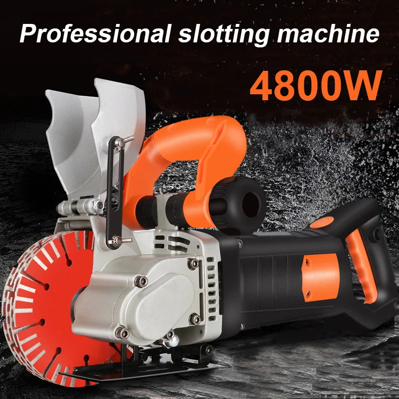 

Slotting Machine Wall Concrete Stone No Dead Angle Slotting Slotting Machine One-Time Forming Dust-Free Hydropower