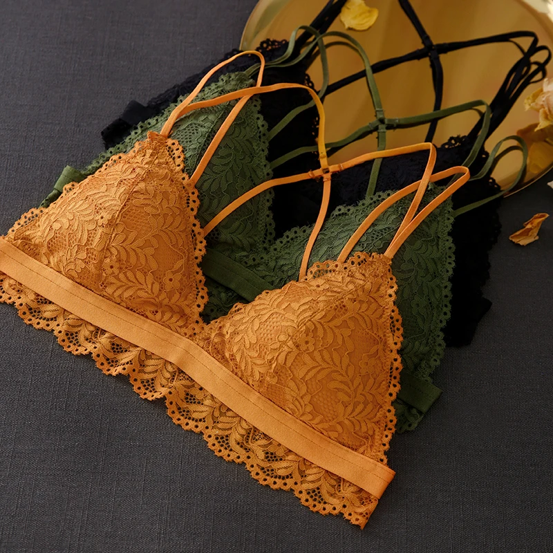 Wriufred треугольная чашка кружевное сексуальное нижнее белье бюстгальтер комплект