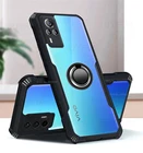 Чехол-накладка для vivo y31, y30, y20, y11, v20, se, v17 pro, v21, v21e, прозрачный, акриловый, противоударный