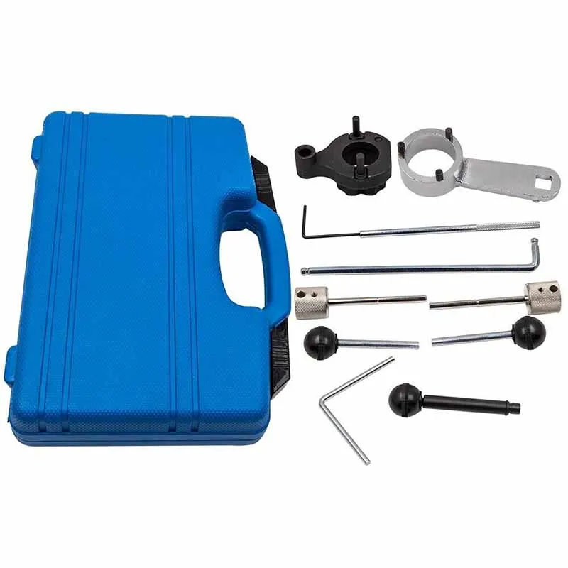 

Viktec Timing Belt Change Tool Engine Adjustment Tool for VW VAG Audi 1.6 2.0TDI CR Engine Timing Tool Set