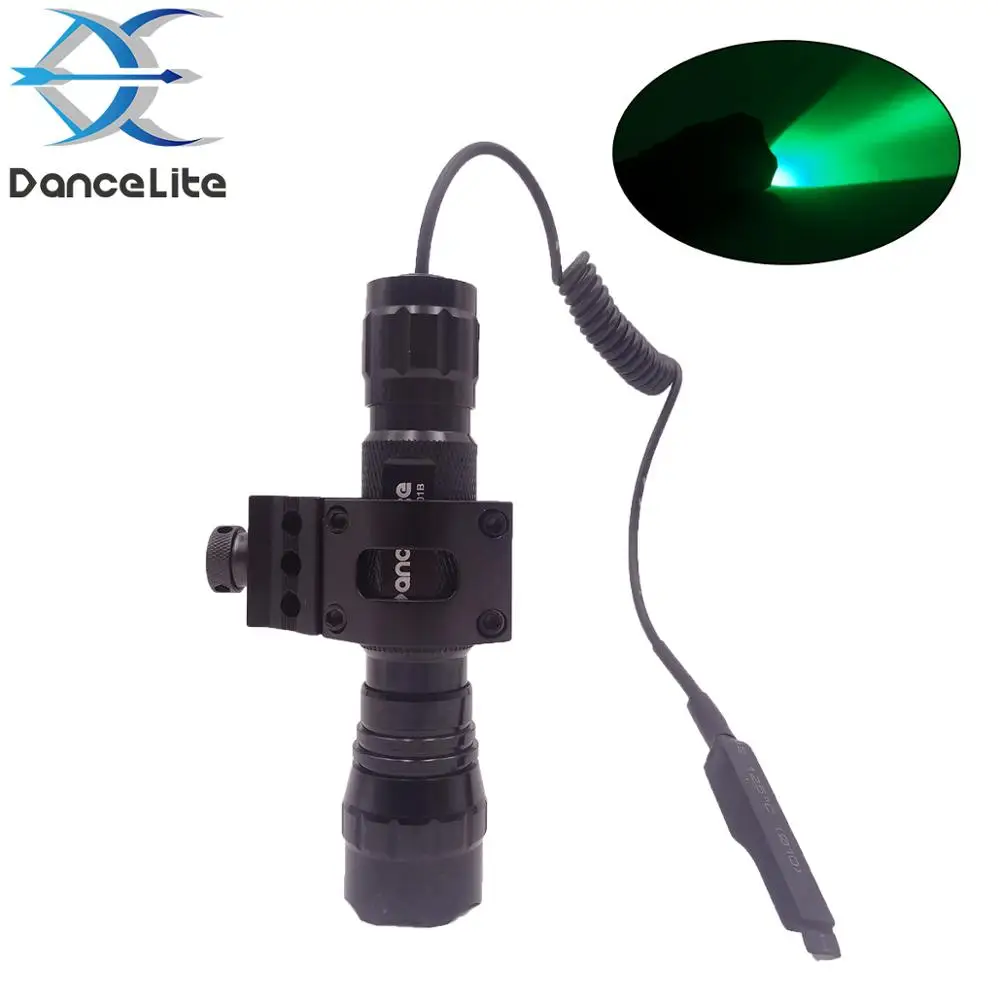 Подходит для охоты ~ DanceLite WF-501B XPG2 зеленый светильник вспышка фонарь + оружейное