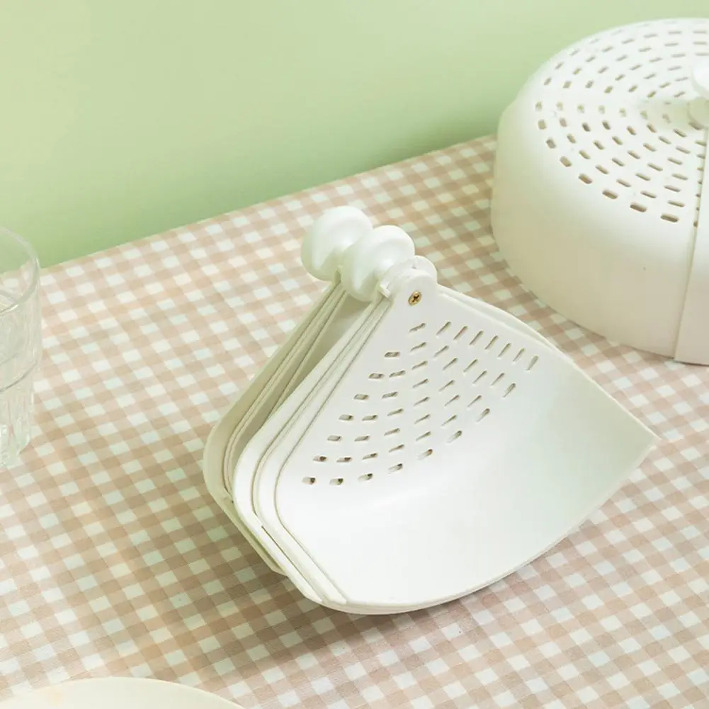 

Food Plate Cover Vegetable Serving Dish Cover For Dessert Plates Foldable Dish Cover Food Dust Cover For Dining Table