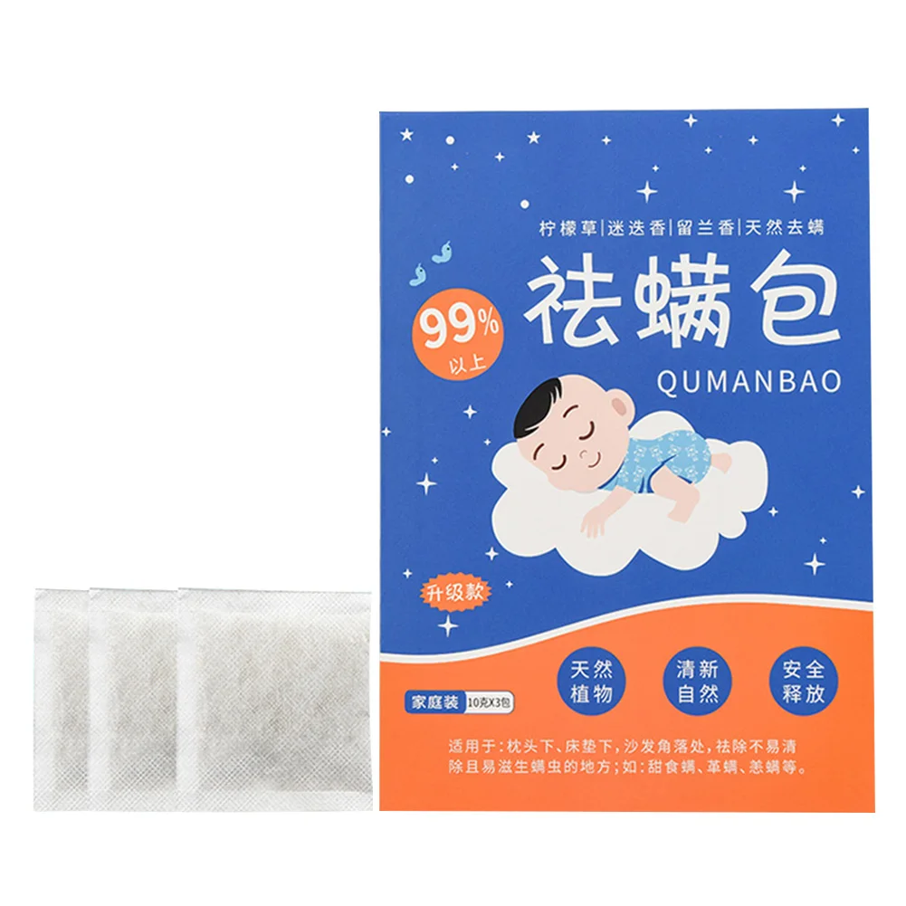 3 упаковки домашнего гардероба для домашних питомцев собак Mite Killer натуральный