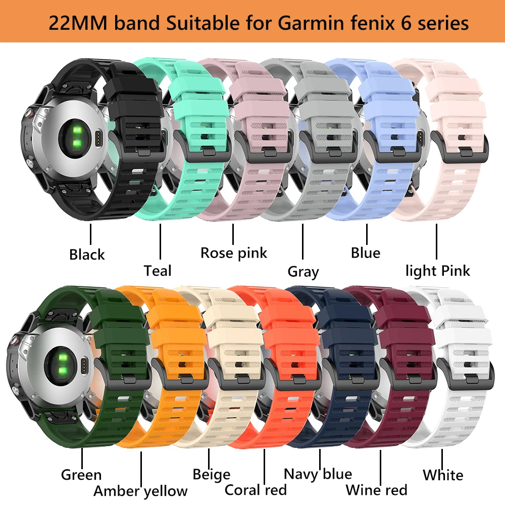 Ремешок на запястье для Garmin спуск Mk2S Fenix 6s 6 6X pro ремешок 5/Φ/5X plus аксессуары часов |