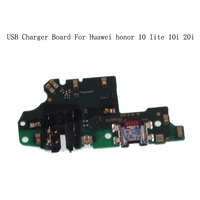 usb plug charger board for huawei honor 10 lite microphone module cable connector for huawei honor 10i for huawei honor 20i kit