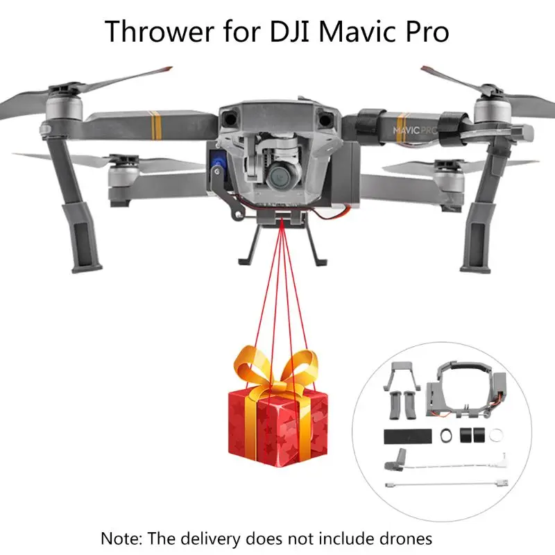 

1 комплект, профессиональное Свадебное предложение, дозатор для устройства, Дрон, воздушный Дрон, транспортировка, подарок для DJI Mavic Pro Accesso