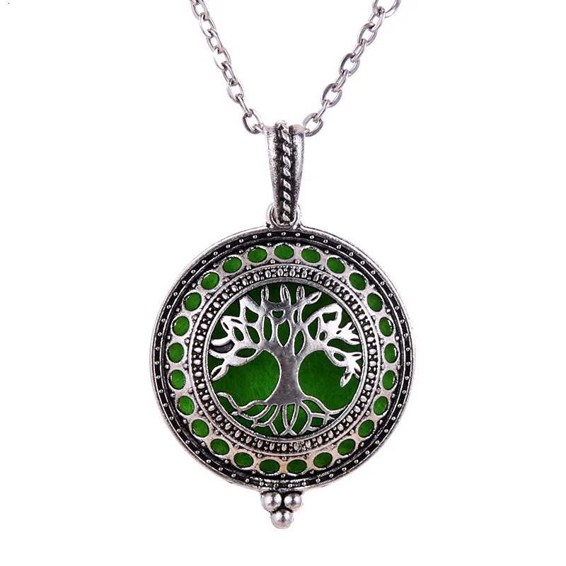 Ожерелье с распылителем эфирного масла для ароматерапии подвеска цветком