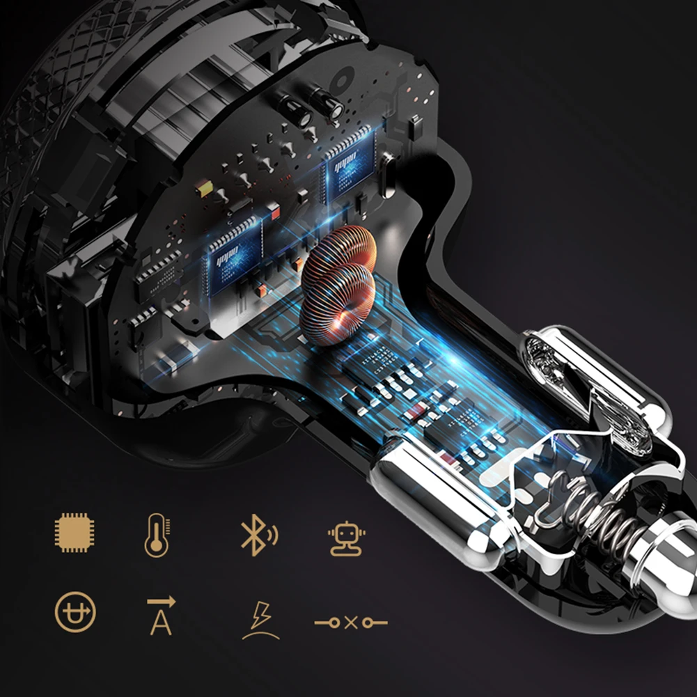 Автомобильный FM трансмиттер GC16 беспроводной модулятор Bluetooth совместимый Handsfree TF U