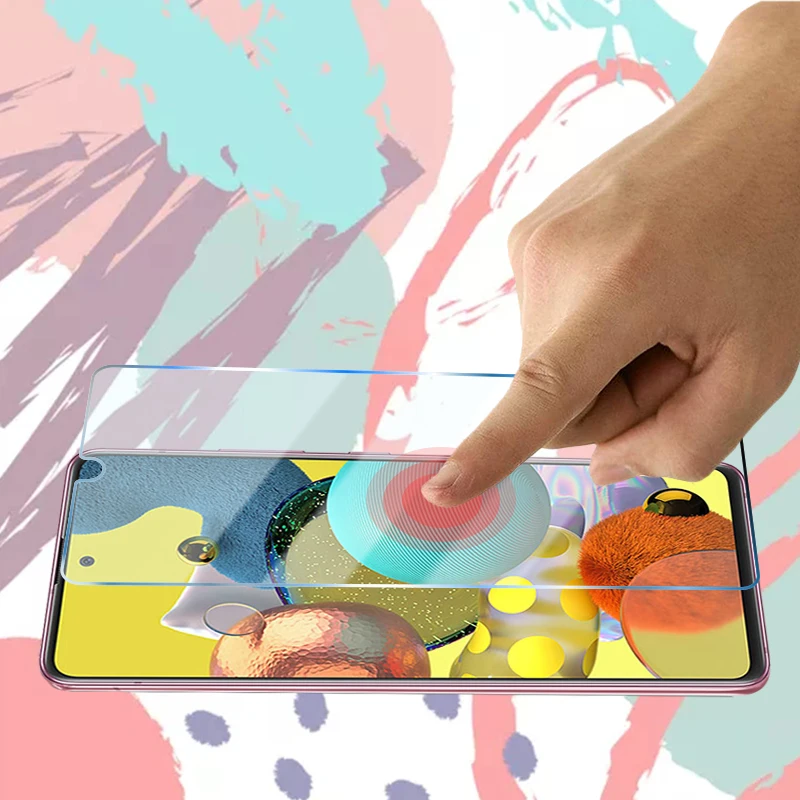 4 шт. Защитное стекло для Samsung A52 A32 A72 A42 A12 Защита экрана A51 A71 A21S A31 A41 A11 M51 M12 M31 M21Glass |