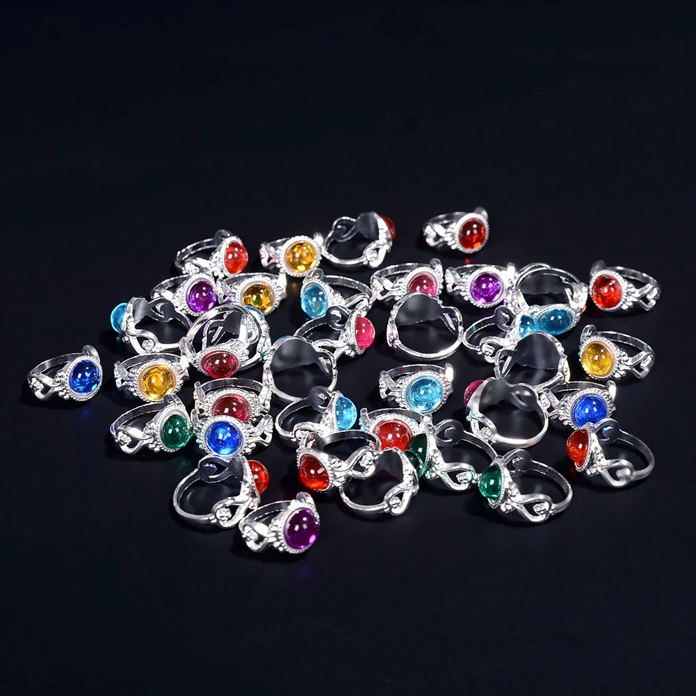 

NEW 2021 10pcs Cute Kids Rings Children Girls Finger Ring Child Jewelry Gift Adjustable Rings