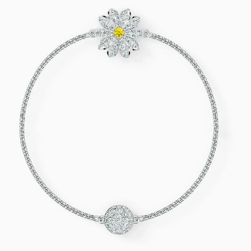 

Fashion Women Jewelry SWA Exquisite Eternal Flower Series Women's Earrings, Necklaces And Bracelet Rings