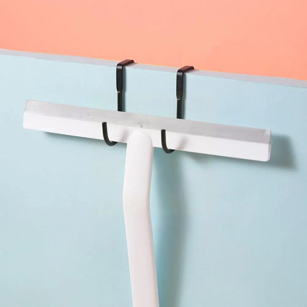 

Steel Free Punching Cabinet Door Without Trace Hook Hanger Small Door Hook Back Coat Hook S-type Door Hanger Z7M7