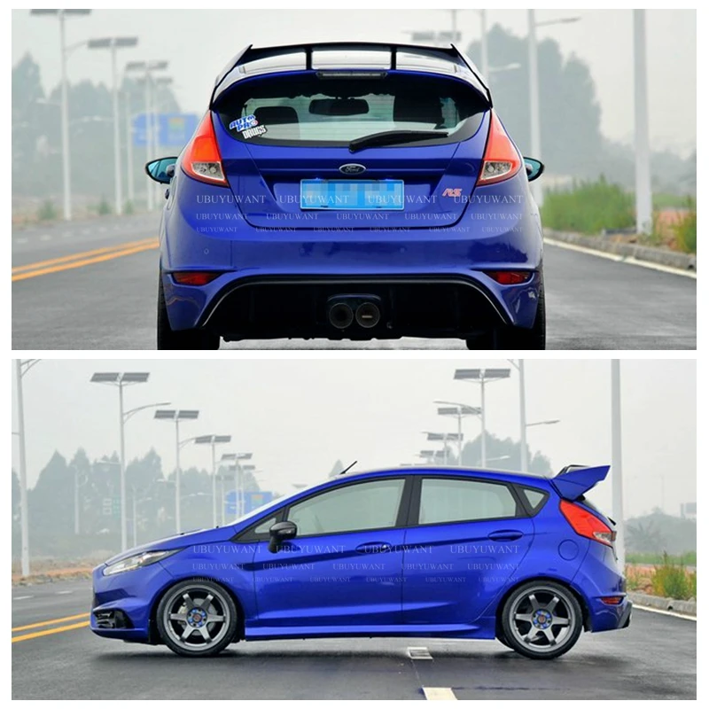 Спойлер из ФАП для хэтчбека Ford Fiesta 2009 2010 2011 2012 2013 2014 2016|Спойлеры и крылья| |